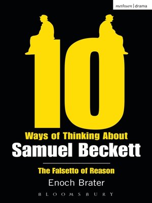 cover image of Ten Ways of Thinking About Samuel Beckett